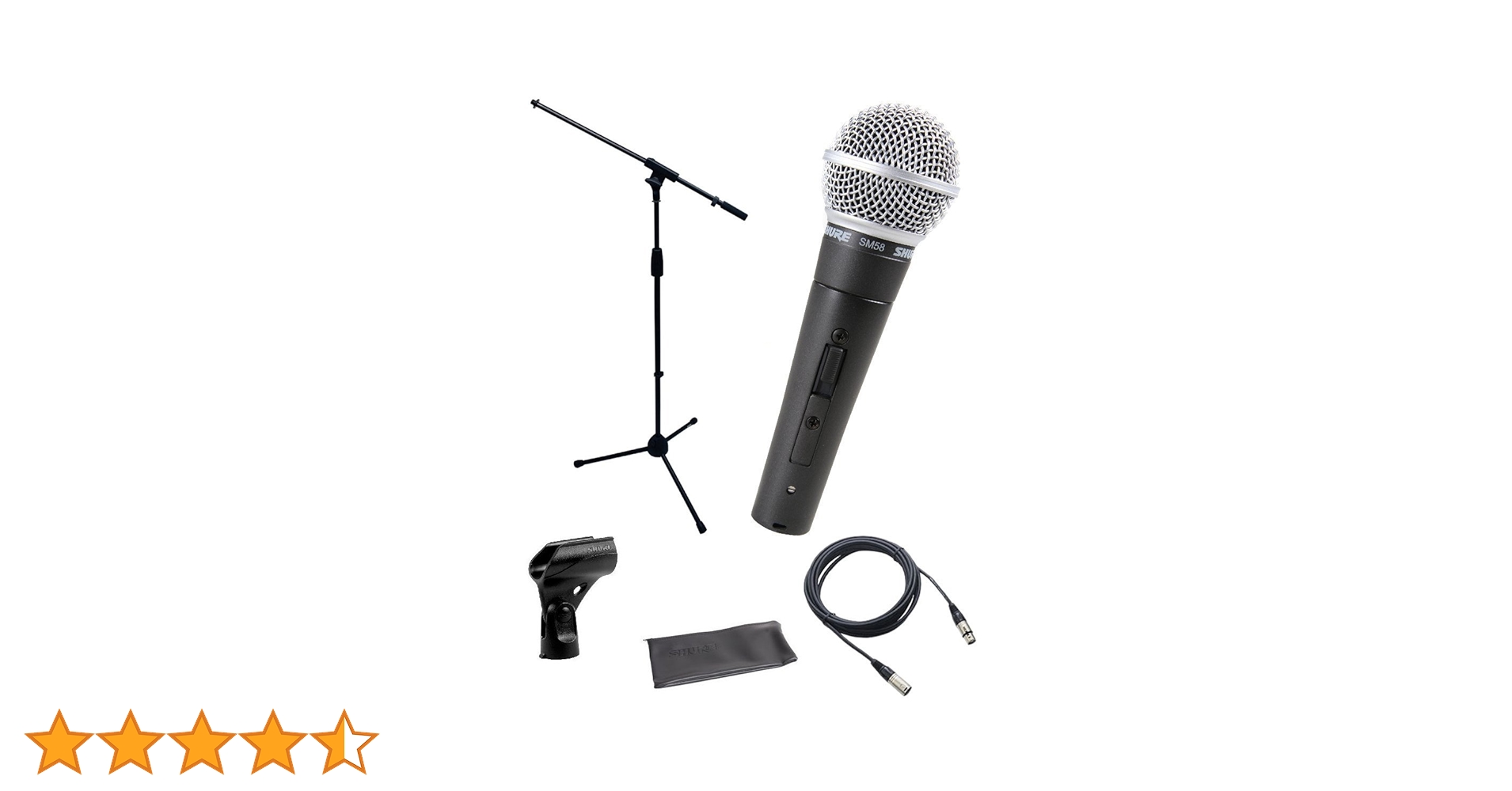 Amazon.co.jp: Shure SM58-Sマイクバンドル。オン/オフスイッチ